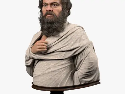 Greek Philosophers 3D model
