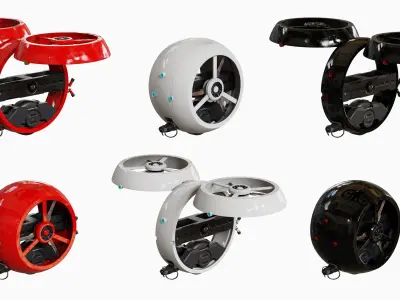 MonoDrone 3D model