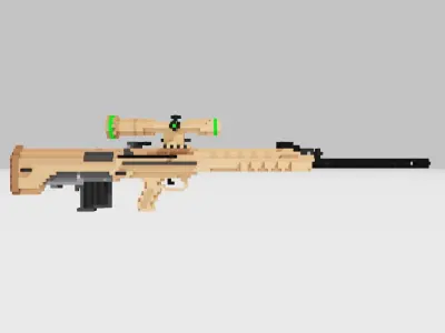 QBU 88 voxel 3D model