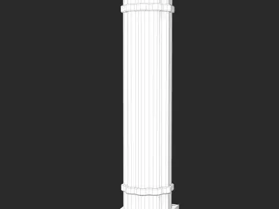 Ancient Column Low-poly 3D model purchase