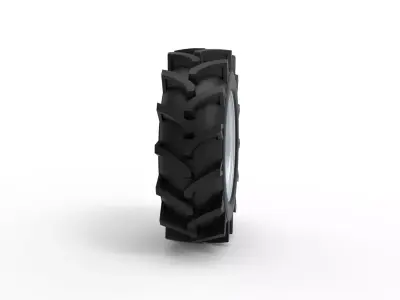 Wheel of Mud truck Scale 1 to 25 3D print model