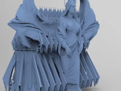 King Arthur Cathedral 2  3D model