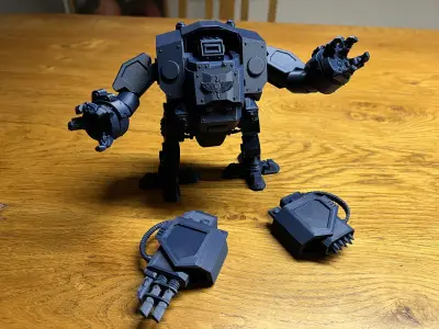 Dreadnaught kit 3D print model