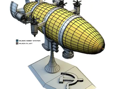 Kirov Airship 3D print model