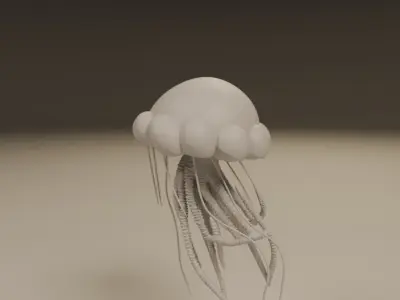 jellyfish 3D print model