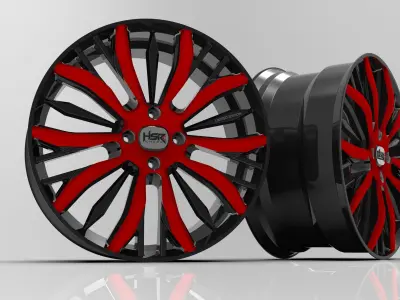 The Ultimate Package of Unique Rim Design Concepts 3D model