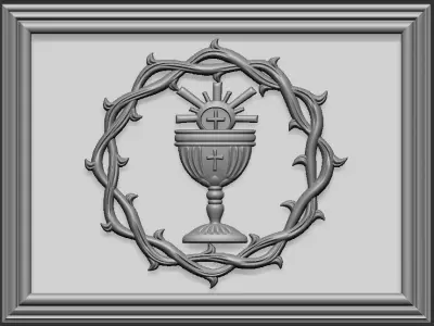 Crown of thorns - CHURCH ALTAR 3D print model purchase
