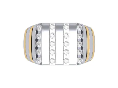 Wedding Ring  3D print model 198