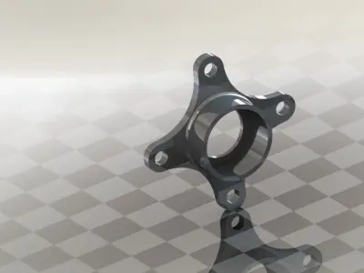 Front Hub for SAE BAJA Free 3D model