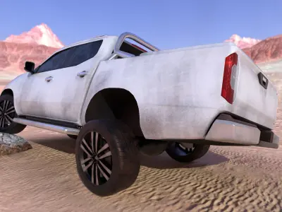 Pickup Stone Low-poly 3D model