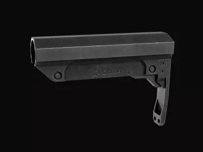 CMMG RipStock Buttstock Low-poly 3D model