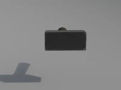 Old Low poly Hammer Low-poly 3D model