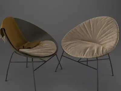 arper chair Free 3D model