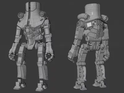 Pacific Rim Cherno Alpha Low-poly 3D model