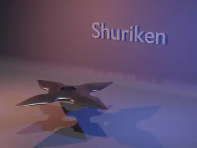 Shuriken 3D model