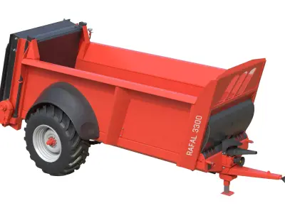 Spreader Sodimac Rafal 3300 Low-poly 3D model