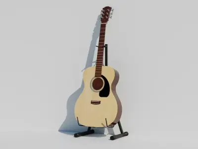 Guitar 3D model purchase