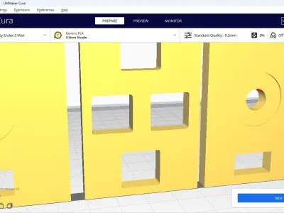 A380 Mcp fcu autopilot backlight compatible panel resin and fdm 3D print model
