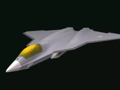 Next Generation Fighter NGF 3D model