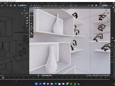 interior objects Free 3D model