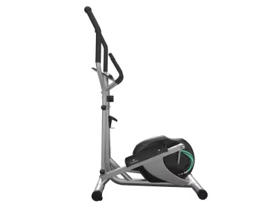 Realistic Elliptical Trainer Gym Equipment 3D Model Low-poly 3D model