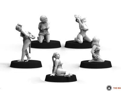 Universal Guard - Prisoner Slaves Free 3D print model