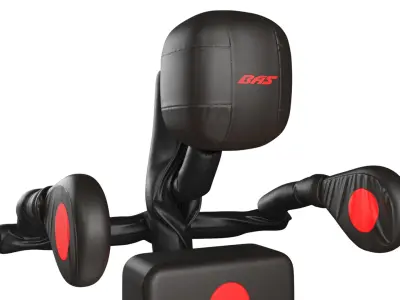 UFC Body Action Striking Trainer Black 3D model