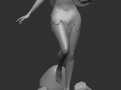 Tinker Bell FanArt 3D print model