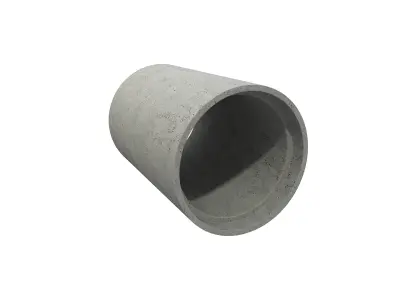 Concrete Pipe 3D model buy