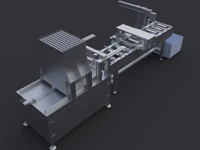 Anode rod detection insulation and leakage automation 3D model