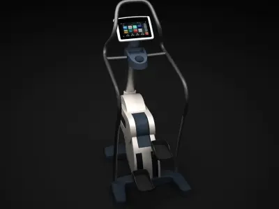 Step machine 3D model