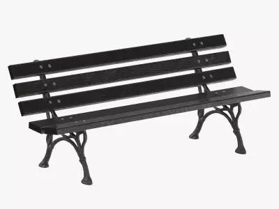 Bench 3D model
