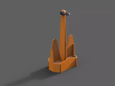 Offshore Anchor Typ D 3D print model
