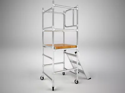 Scaffold tower 14 3D model