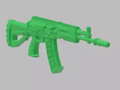 AK-12 3D resin Scale 1-35 3D print model