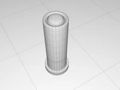  Shotgun cartridge-fan art  Free low-poly 3D model