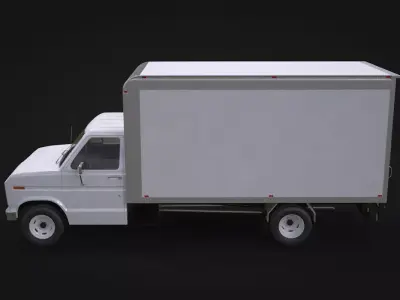 Econoline 75 Delivery Van 3D model