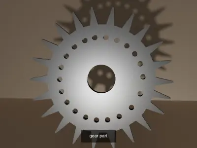 gears tool part BUNDLE 3D Model Pack