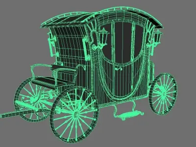 Carriage - voiture 3D model