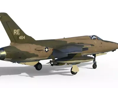 F-105 Thunderchief 3D model