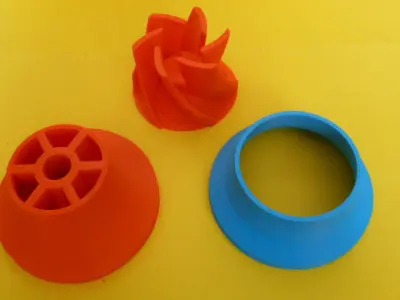 Water pump Free 3D print model