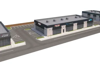 Retail-115 Retail Stores 3D model