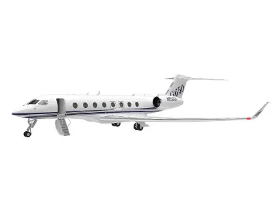 Aircraft  G650 3D model