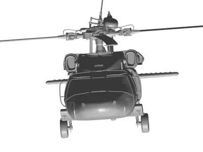 Sikorsky UH-60 Black Hawk 3D model purchase