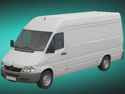 MB Sprinter Classic PanelVan 3D model