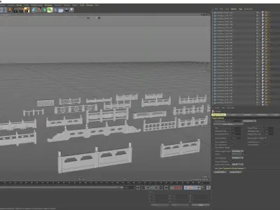 Chinese Ancient Bridges 3D model