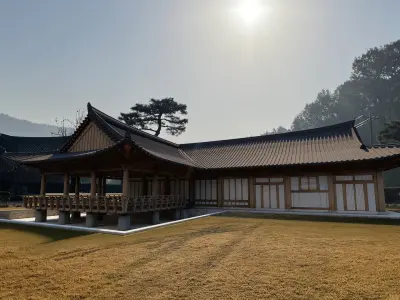 Korea house Hanok 3D model