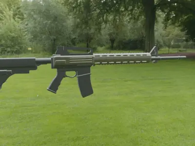 AR-15 3D model purchase