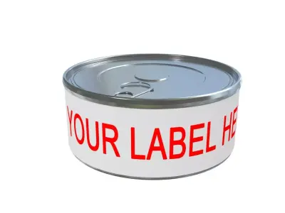 Tin Can 3D model