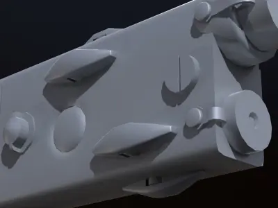 HIE Game Ready TPIAL D180521 Low-poly 3D model
